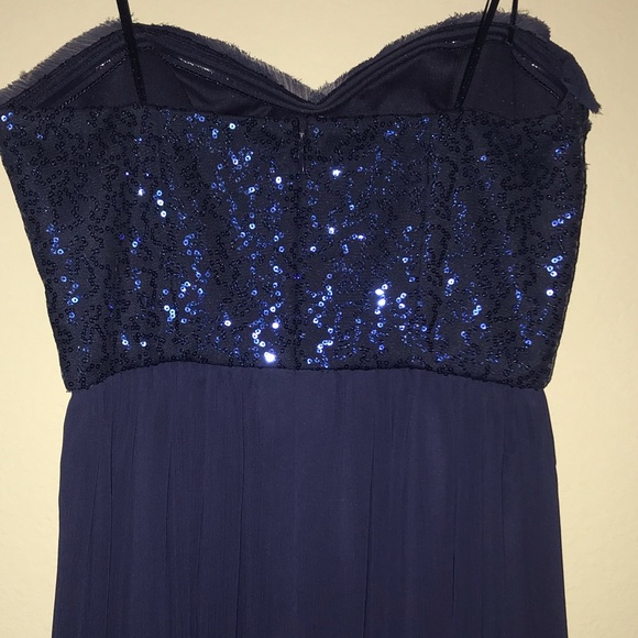 Navy blue bcbg gown - Picture 5 of 8